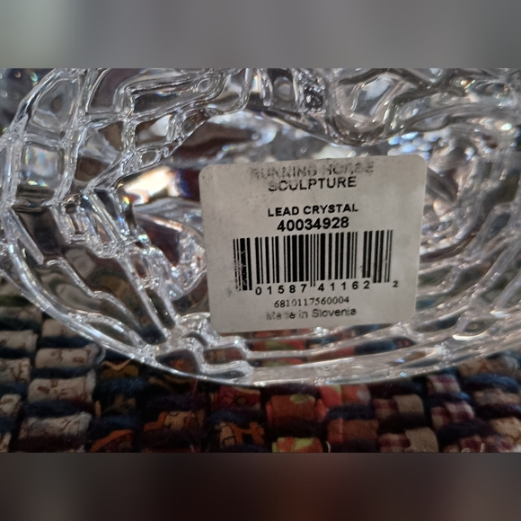 Sale! Waterford Crystal "Running Horse" Figurine - Picture 4 of 5